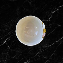 Load image into Gallery viewer, Plum Blossom Pattern Yobitsugi Teacup　梅花柄呼継ぎ湯呑み - KOKO utsuwa