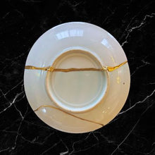Load image into Gallery viewer, Arita Plant Pattern Plate 植物柄有田焼呼継ぎ皿