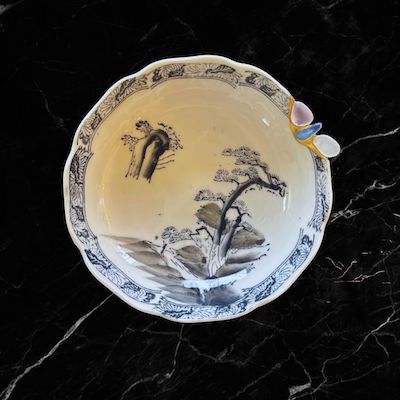 Pine pattern Yobitsugi plate  松柄呼継ぎ皿 - KOKO utsuwa
