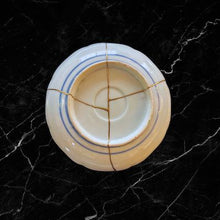 Load image into Gallery viewer, Auspicious pattern Kutani ware Kintsugi plate  縁起物柄九谷焼金継ぎ皿 - KOKO utsuwa