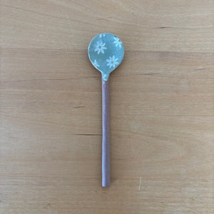 Bunzan Ceramic Spoon -flower-