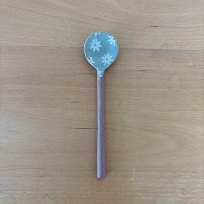 Bunzan Ceramic Spoon -flower-