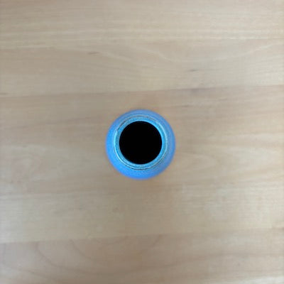 Tokoname Flower Vase  -blue-