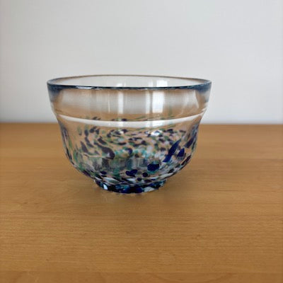 Matsugaoka Glass Bowl -Umi Blue-