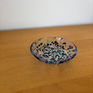 Matsugaoka Glass Plate -Umi Blue-