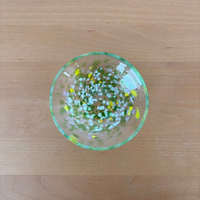 Matsugaoka Glass Plate -Wakakusa Green-