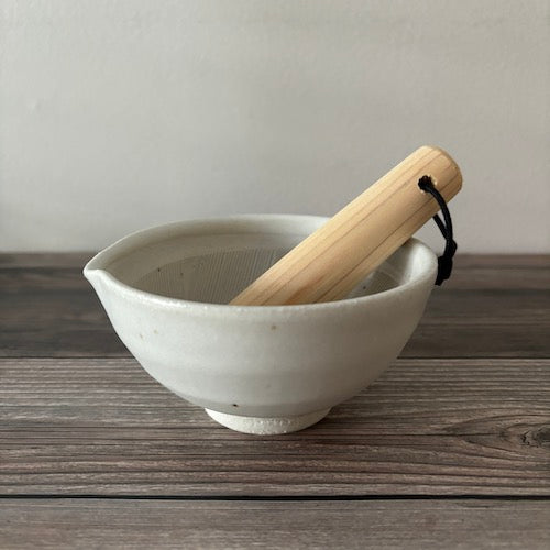 Shikika Katakuchi Mortar and Pestle - KOKO utsuwa