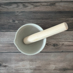 Shikika Katakuchi Mortar and Pestle - KOKO utsuwa