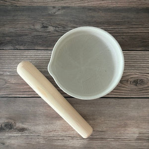 Shikika Katakuchi Mortar and Pestle - KOKO utsuwa