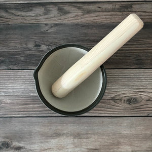 Shikika Katakuchi Mortar and Pestle - KOKO utsuwa