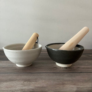 Shikika Katakuchi Mortar and Pestle - KOKO utsuwa