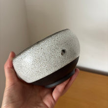 Load image into Gallery viewer, Shirayuki – Snow Speckle Katakuchi Matcha Bowl