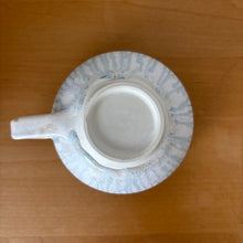 Load image into Gallery viewer, Rain Drip Light Blue Wide Mug
