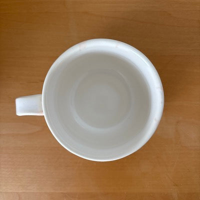 Drip Glaze Wide Mug  -Peach Bloom-