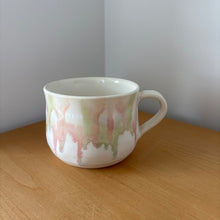 Load image into Gallery viewer, Drip Glaze Wide Mug  -Peach Bloom-
