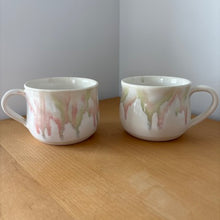 Load image into Gallery viewer, Drip Glaze Wide Mug  -Peach Bloom-