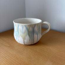 Load image into Gallery viewer, Drip Glaze Wide Mug  -Ocean Breeze-
