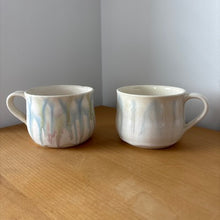 Load image into Gallery viewer, Drip Glaze Wide Mug  -Ocean Breeze-