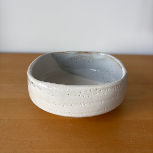 Shuzan Hachi Bowl -White Shino-