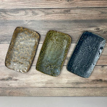 Load image into Gallery viewer, Rectangle Plate  Oribe-Green - KOKO utsuwa