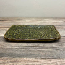 Load image into Gallery viewer, Rectangle Plate  Oribe-Green - KOKO utsuwa