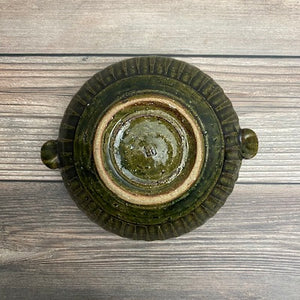 Shinogi Bowl  Oribe-Green - KOKO utsuwa