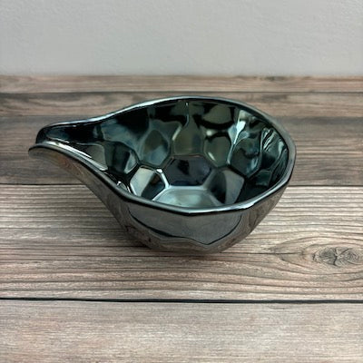 Tsubame Kobo  Platinum Blue  Sake Serving Bowl