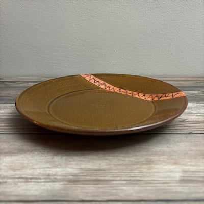 Miyao-Toen Titik Plate  Brown