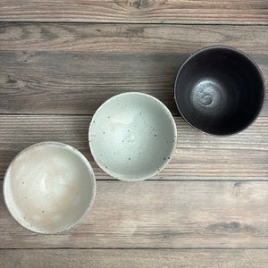 Hyozan Chawan Bowl   Ichimatsu