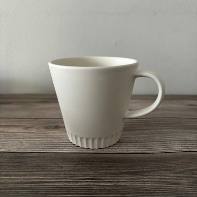 SAKUZAN Stripe Mug  -White- - KOKO utsuwa