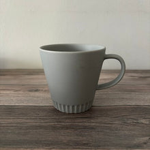 Load image into Gallery viewer, SAKUZAN Stripe Mug  -Gray- - KOKO utsuwa