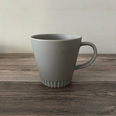 SAKUZAN Stripe Mug  -Gray- - KOKO utsuwa