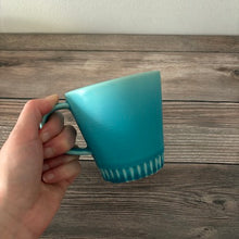 Load image into Gallery viewer, SAKUZAN Stripe Mug  -Turquoise Blue- - KOKO utsuwa