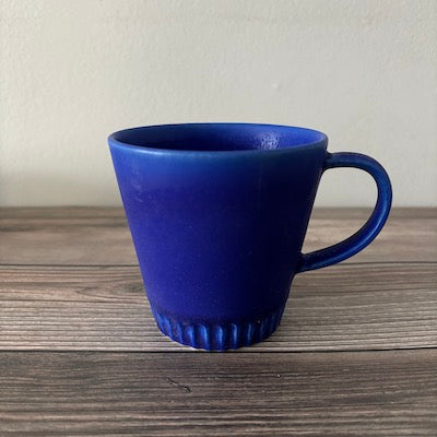 SAKUZAN Stripe Mug  -Ocean Blue- - KOKO utsuwa