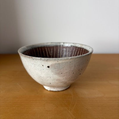 Yoseido Rice Bowl -Red Brown- - KOKO utsuwa