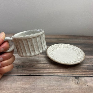 Espresso Cup & Saucer  Shinogi - KOKO utsuwa