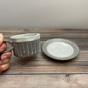Espresso Cup & Saucer  Zougan-Tokusa - KOKO utsuwa