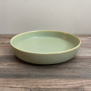Upright Rim Plate -green- - KOKO utsuwa