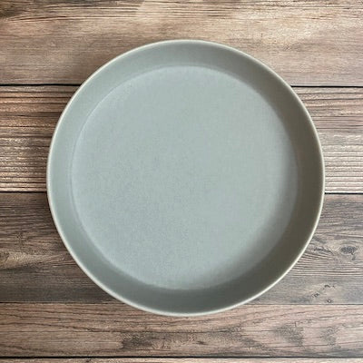Upright Rim Plate -gray- - KOKO utsuwa