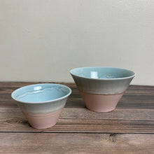 Load image into Gallery viewer, Pastel Jello Bowl  (blue x pink) - KOKO utsuwa