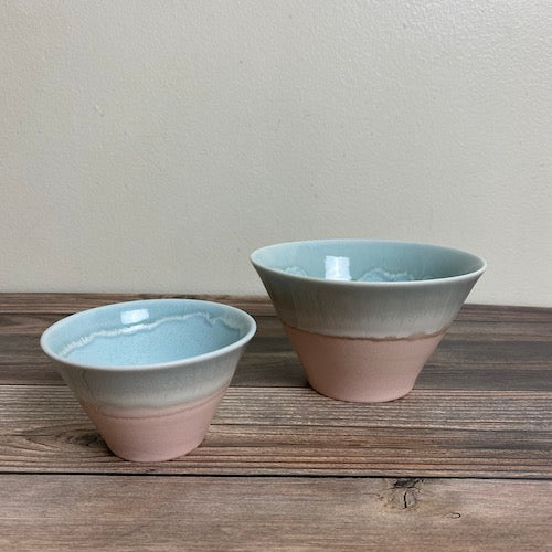 Pastel Jello Bowl  (blue x pink) - KOKO utsuwa