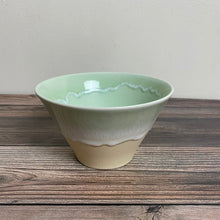 Load image into Gallery viewer, Pastel Jello Bowl  (green x cream) - KOKO utsuwa