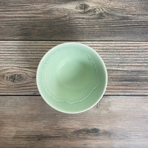 Pastel Jello Bowl  (green x cream) - KOKO utsuwa