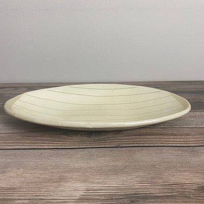 Oval Plate  Cream - KOKO utsuwa