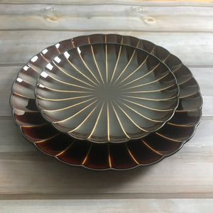 Giyaman Brown Plate - KOKO utsuwa